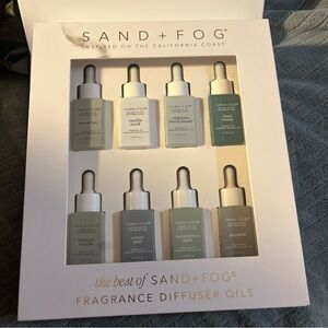 Sand + Fox Fragrance Diffuser Oils Inspired On The CA Coast 8 Bottles NWT’s NIB